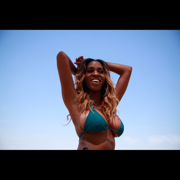 Women’s jeweled bikini bottom - Picture 10 of 15